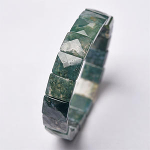 Bracciale in Cristallo di Avventurina Viola Naturale 2026, Bracciale in Avventurina Viola, Giada Viola, Pietra del <span class=keywords><strong>Pavone</strong></span> Viola Ghiaccio Lavanda - Product Image 5