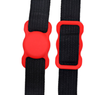 2025 meilleur vendeur Airtag étui chien chat collier GPS Finder coloré protection Silicone Anti-perte étui pour Air Tag Tracker étui