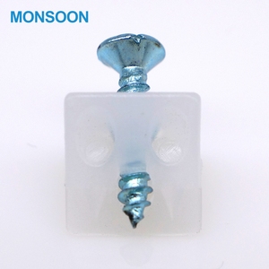 3mm/5mm rõ ràng đồ nội thất trong suốt phần cứng Kệ nhựa chốt kệ kính hỗ trợ chân cho tủ kết nối Kệ hỗ trợ - Product Image 6