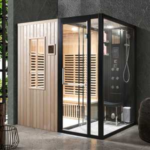 Cabine <span class=keywords><strong>de</strong></span> <span class=keywords><strong>douche</strong></span> vapeur <span class=keywords><strong>de</strong></span> luxe <span class=keywords><strong>moderne</strong></span> en acrylique et alliage d'aluminium, taille personnalisable, best-seller, prix d'usine, avec sauna - Product Image 1