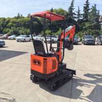 Mini-excavatrice sur chenilles ME-12 économique, pour travaux municipaux mineurs, expédition rapide pour les importateurs mondiaux