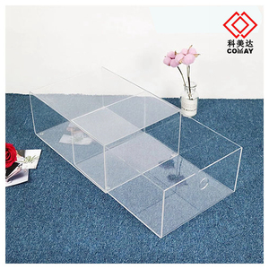 Boîtier présentoir en acrylique transparent sur mesure, adapté pour exposer les jeux LEGO ou Figurines, Non assemblé, étui de 3mm, 100 pièces - Product Image 6