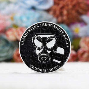 Hersteller Metalle Zinklegierung Druckguss Benutzerdefinierte Spielmarken Pokerchips Ehren-Herausforderungsmünze Gedenk-Schiedsrichterwurfmünze - Product Image 4