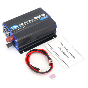 Onduleur automobile à onde sinusoïdale pure <span class=keywords><strong>500</strong></span> W, DC12V 24V à AC 220V <span class=keywords><strong>500</strong></span> Watts - Product Image 2