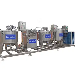 पूरी तरह से स्वचालित दही निर्माता मशीन औद्योगिक डेयरी उत्पाद दूध दही उत्पादन लाइन
