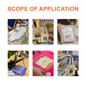 เครื่องพิมพ์ DTF 4หัวทำความสะอาดในตัว EP I3200ลูกชาย A1 Ying HE Aud DTF เครื่องพิมพ์ I3200 30ซม. - Product Image 4