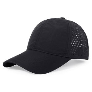 Gorra de Béisbol Impermeable Unisex de Secado Rápido con Orificios Cortados a Láser para Hombre, Venta al Por Mayor de Fábrica - Product Image 2