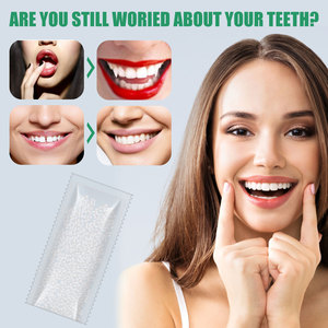 EELHOE 10g Kit de Relleno Dental Cosmético Moldeable, Gel Temporal para Rellenar Dientes, Resina para Mejorar el Sonrisa, Herramienta OEM para Prótesis Dentales - Product Image 1