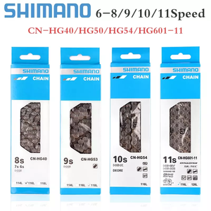 <span class=keywords><strong>Cadena</strong></span> de Bicicleta Shimano MTB HG40 HG53 HG54 HG95 HG601 <span class=keywords><strong>HG701</strong></span> HG901 8 9 10 11 12 Velocidades 116 Eslabones para Bicicleta de Carretera - Product Image 2