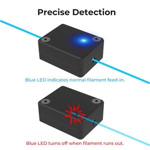 ชุดเครื่องตรวจจับไส้หลอดใน Ender-3 <span class=keywords><strong>V3</strong></span> Ke ต้นฉบับ SE อัปเกรดไม่เป็นแรงเสียดทานและป้อนไส้หลอดเรียบอัจฉริยะ - Product Image 5