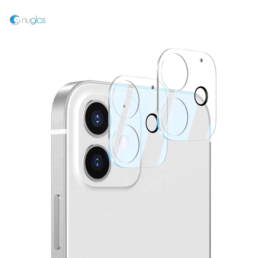 Nuglas 2.5D 0.3mm 9H anti scratch camera lens tempered glass film for iPhone 13 mini for iPhone 13