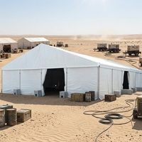 Tenda Smontabile Multiuso per Uffici, Sale da Pranzo e Centri Logistici di Campi Minerari