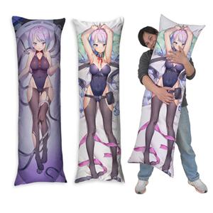 Fodera per Cuscino a Corpo Intero Anime, 100% Poliestere, Lavorata a Maglia, <span class=keywords><strong>Stampa</strong></span> Semplice, Super Morbida, per Casa o Hotel - Product Image 1