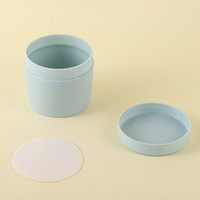 250ml plastique pp large bouche cheveux bouteille sommeil pot conditionneur bouteille visage crème pot
