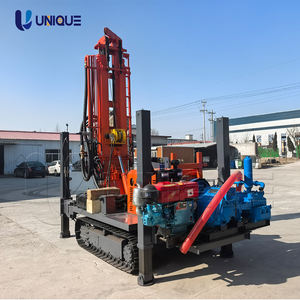 เครื่องเจาะบ่อน้ำแบบไฮดรอลิกเคลื่อนที่ได้ ความลึก 260 เมตร พร้อมระบบสตาร์ทไฟฟ้า - Product Image 6