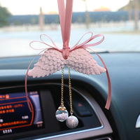 Diffuseur d'arômes suspendu en 3D, désodorisant, parfum, aromathérapie, pierre, pendentif de voiture, décoration