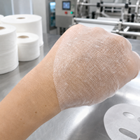 Mascarilla Liofilizada de Gasa Médica Y263 al por Mayor, 60g, 100% Fibra Vegetal Liofilizada para el Cuidado Clínico de la Piel y Marcas de Dermatología