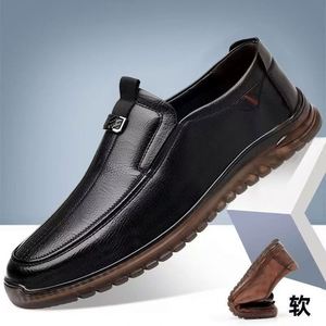Mocasines Casuales para Hombre, Transpirables y Ligeros, con Parte Superior de Cuero Vacuno, Suela de TPR, Forro de Malla, Antideslizantes y Absorbentes del Sudor - Product Image 5