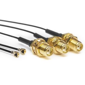 Rf1.13mm U.FL để <span class=keywords><strong>SMA</strong></span> nữ mất thấp cáp đồng trục cho Bộ định tuyến không dây <span class=keywords><strong>mini</strong></span> PCIe thẻ mạng mở rộng Pigtail Cáp - Product Image 4