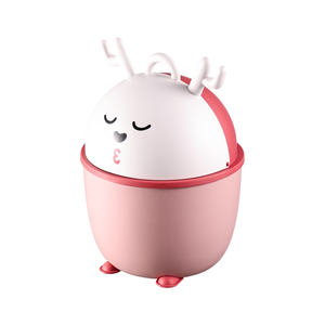 Nouvel arrivage de poubelle de bureau mignon <span class=keywords><strong>petit</strong></span> cerf peut ouvrir le seau de stockage à domicile en matériau PP - Product Image 2