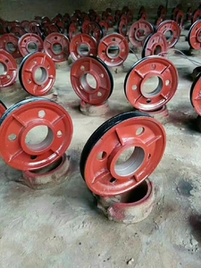 Nhà sản xuất chuyên ngành của gang ròng rọc bánh đà Vành Đai ròng rọc cho vật liệu xử lý thiết bị máy phát điện bánh đà - Product Image 3