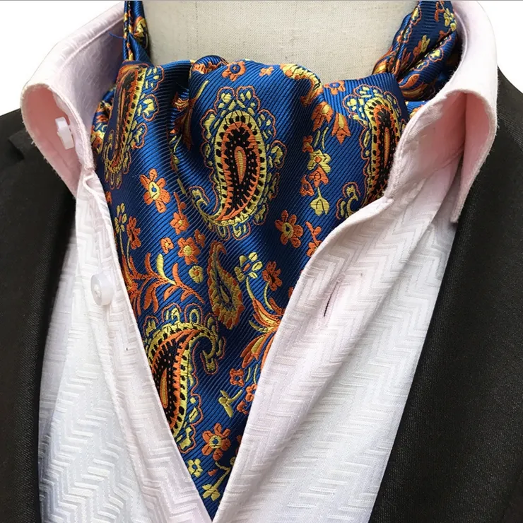 Nouvelle mode pour homme, robe Jacquard de luxe à auto-cravate Paisley, accessoire tendance