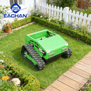 Tondeuse à gazon télécommandée mini 550 mm à chenilles en caoutchouc pour l'agriculture et le jardinage, prix abordable - Product Image 2