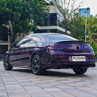 Kit carrosserie Classe C W205 COUPE 2015-2023 à W205 C43 C63 COUPE pp Matériau Pièces de carrosserie Pare-chocs avant Grille Pare-chocs arrière