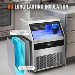 Máquina de Hielo Comercial para Pequeños Negocios, 15kg/24h, con Motor, Fácil de Operar, Precio al por Mayor - Product Image 2