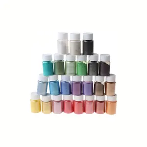 60ML Fluid Paint Kids DIY Liquid Pigment Dye Fashion Violent Bear Acrylic Paint in 27 Different colors