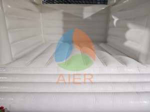 Alquiler <span class=keywords><strong>para</strong></span> <span class=keywords><strong>Fiestas</strong></span> <span class=keywords><strong>de</strong></span> Bodas, Elegante Castillo Inflable Blanco <span class=keywords><strong>de</strong></span> Alta Calidad Comercial <span class=keywords><strong>para</strong></span> Eventos - Product Image 2
