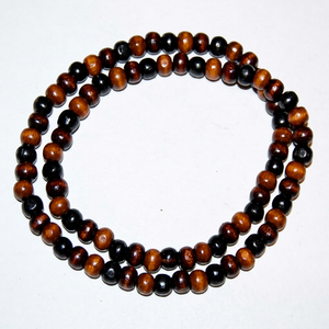 Collar con Colgante Geométrico de Madera Natural Hecho a Mano, Estilo Boho, Regalo para el Día a Día para Mujeres - Product Image 1