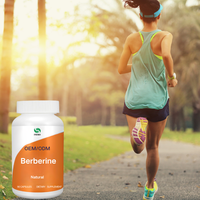 Capsules de berbérine OEM |    Gummies de racine de valériane certifiées pour la santé intestinale, formule bien-être à base de plantes, fabricant OEM ODM