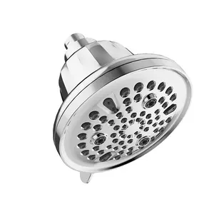 Soffione doccia con filtro a 6 modalità ad alta pressione-lusso moderno Look nero-filtro per soffione doccia a 6 stadi