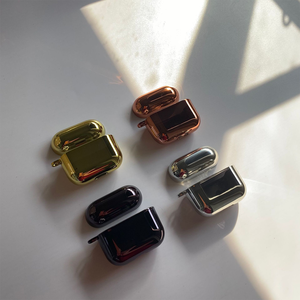 Pour AirPods étui de protection TPU + PC plaqué couverture complète antichoc pour AirPods Pro 2 et nouvelle 3e génération - Product Image 5