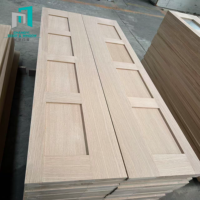 Porte en bois massif à battant, style moderne, finition vieillie naturelle, avec sculpture, en teck massif, pour extérieur – Grande Vente