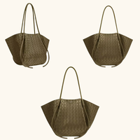 Sac fourre-tout pour femme, livraison rapide, léger, tissé à la main, nouveau design pour filles, été, ouvert, pour les voyages, essentiel au quotidien, JW PEI