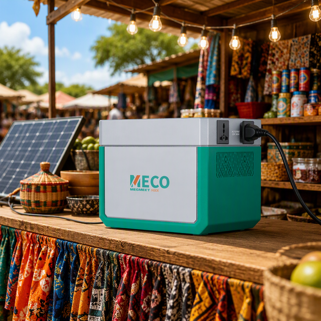 Portable Power Station 1000Wh 300W Output Solar Generator Long Service Life for Home Shop Off Grid Power Solution