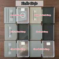 Casing Kindle Paperwhite Khusus Anti Benturan Bahan Kulit dengan Pegangan, Fitur Auto Wake/Sleep, Pelindung Cerdas untuk E-Reader
