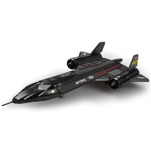 1775 Pcs Blackbird Jet Building Bricks <b>Toys</b> Set <b>Toy</b> Plane for Kids Older Than 10 and Adults Compatible with All Building Bricks - Product Image 1