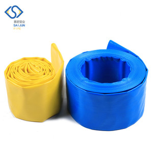 צינור השקיה חקלאי שטוח מ-<span class=keywords><strong>PVC</strong></span> וגומי עם שירות חיתוך, לחץ גבוה - Product Image 4