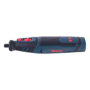 Ronix 3421 8V ferramenta rotativa sem fio 5 velocidades 30000 RPM Mini Power Rotary Tool com 26 acessórios Kit de ferramentas rotativas sem fio