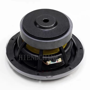 EY-04プラスチック紙でコーティングされた6.5インチの鋳造アルミニウム洗面器フレーム斜めのロングストロークミッドウーファーHIFI 5オームスピーカー/1PCS - Product Image 3