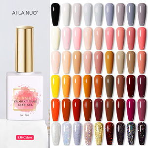 طلاء أظافر جل من هلام العلامة التجارية الخاصة 15 AILANUO بألوان مبيع بالجملة مورد أظافر احترافي غير سام طلاء أظافر جل - Product Image 1