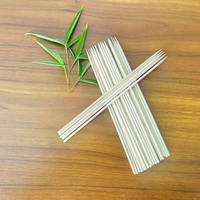 Brochettes de barbecue jetables en bambou naturel, écologiques, de qualité alimentaire, conformes aux normes d'exportation premium