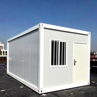 Mini-maisons conteneurs en acier à panneaux sandwich pliables et détachables 2025 pour appartements, hôtels, boutiques, villas et usage extérieur