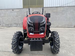 Traktor Pertanian 4x4 Berkualitas Tinggi 1600cc Mesin Tiga Silinder Multifungsi Lebar Kerja 1400mm Warna Merah untuk - Product Image 4