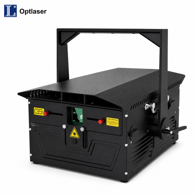 Optlaser 37W RGB Professional IP65 Waterproof Outdoor Laser Projector/Lights for Graphic Animation Laser Shows