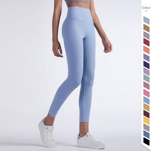 Leggings de sport de gymnastique personnalisés de haute qualité avec poche invisible, doux et respirant pour femmes - Product Image 4