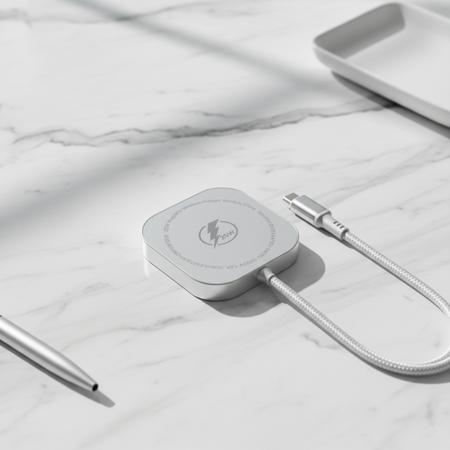 Qi2 Certified 25W Charger Wireless Super Fast Wireless Phone Charger Magnetic Charging Pad
